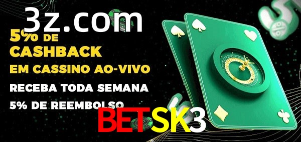 Promoções do cassino ao Vivo BETSK3